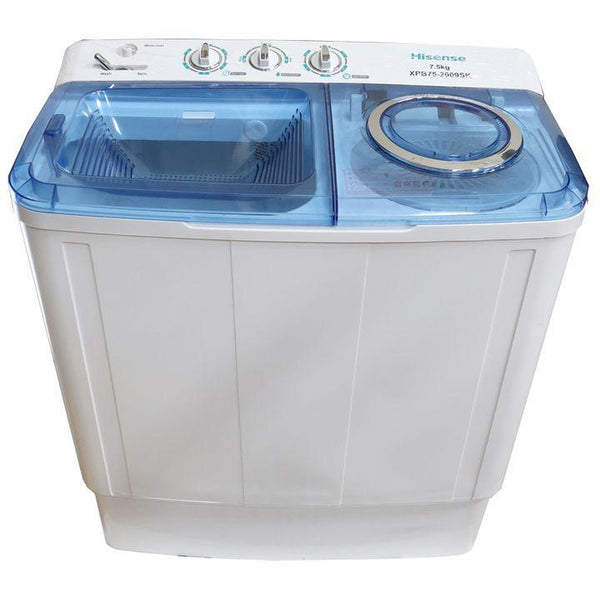 Hisense 11Kg Semi-Automatic Twin Tub Washing Machine WSRB113W